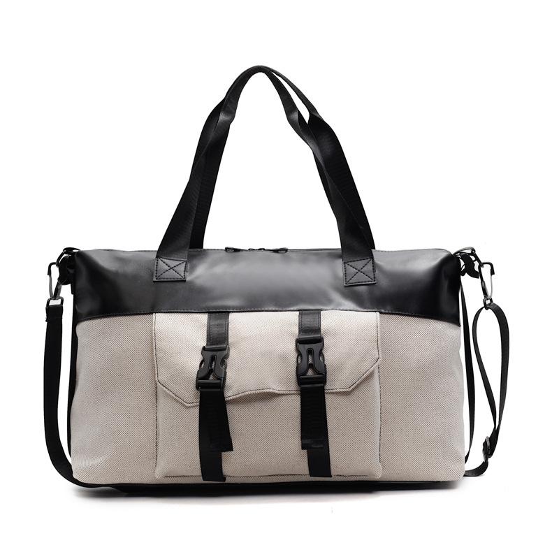 Men's and Women's Commuting Shoulder Bags Trendy and Cool Outing Large Capacity Portable Travel Bag Dry Wet Separation Waterproof Yoga Bag