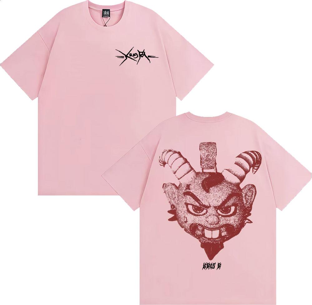 Rapper Kris R Ec Trap De Medallo Album Graphic T Shirts Unisex Women Fashion Vintage Short Sleeve Tshirts Oversized Cotton T Shirt