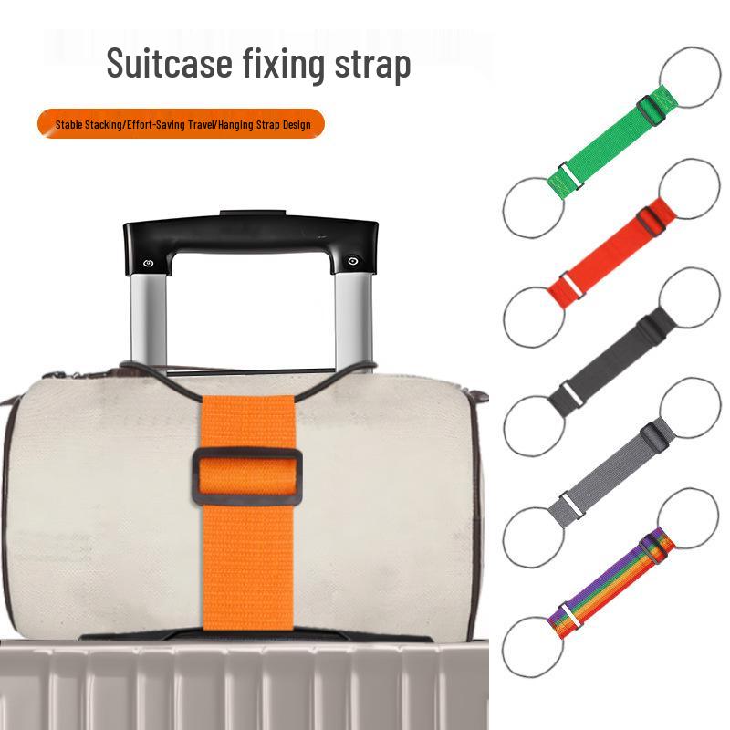 Elastic Luggage Packing and Bundling Strap for Suitcases