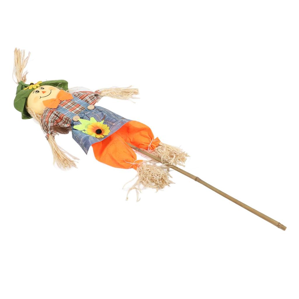 Rainproof Garden Scarecrow, Bird-Scaring Outdoor Scarecrow, 100cm Tall (Female Scarecrow)