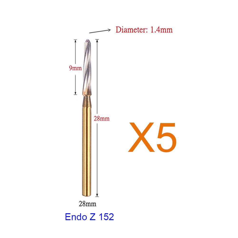 Jnsur Zekrya Dental Tungsten Carbide Bur Endo Z FG High Speed Handpiece Surgical Bone Cutters Drill Bit