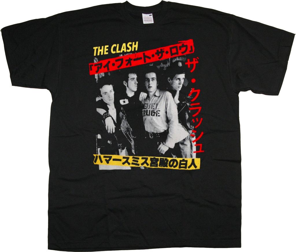 The Clash Joe Strummer Kanji Unisex TShirt