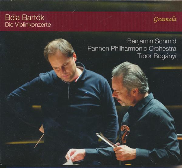 

CD BENJAMIN SCHMID, PANNON PHILHARMONI - Bela Bartok: Die Violinkonzerte 99138 Gramola 2018 Austria Classical Used