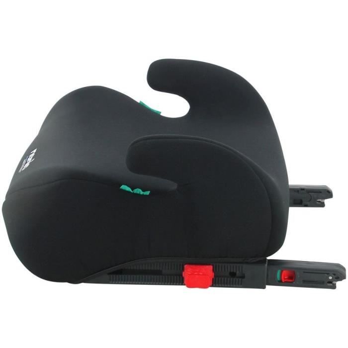 Siège auto réhausseur - NANIA - Bubblefix - Groupe 3 - Isofix - I-Size - 126-150 cm - Noir