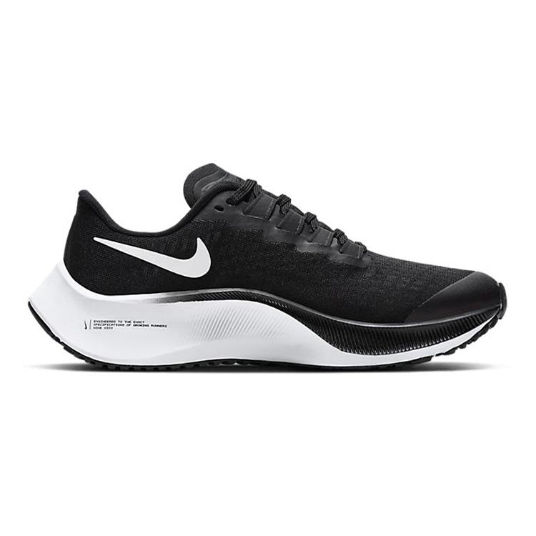 New Nike Air Zoom Pegasus 37 Black White GS CJ2099-002