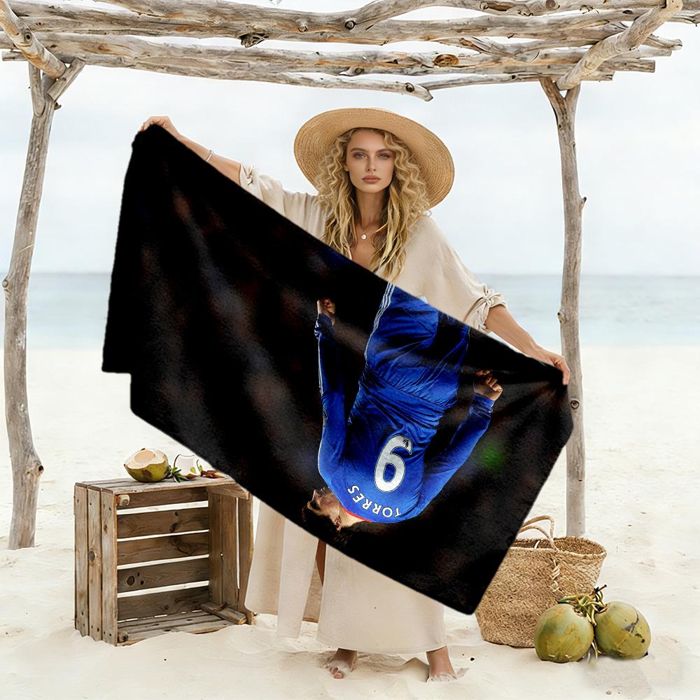Juventus Star Action Beach Towel Quick-Dry Soft Microfiber Comfortable Lightweight