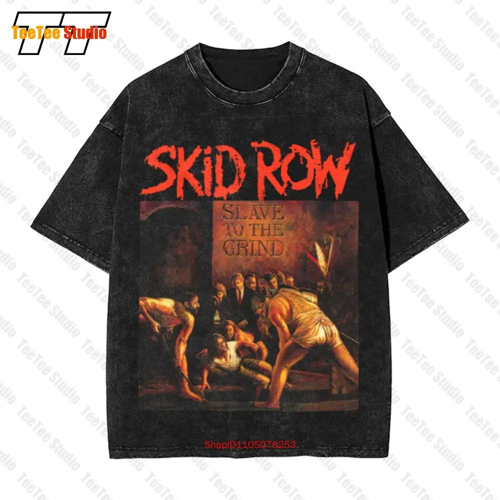 Slave To The Grind Album Skid Row Band Vintage Oversized T-Shirt 2DGW