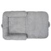 Human Dog Bed, 1810 x 1110 x 240 mm Orthopedic Memory Foam Human Sized Dog Bed, Humans Pet Beds with Side Pocket, Handle & Zipper, Removable
