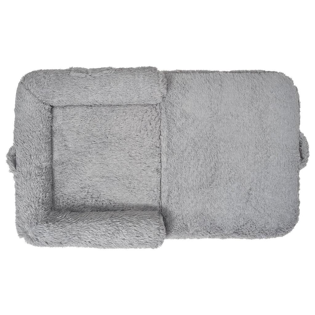 Human Dog Bed, 1810 x 1110 x 240 mm Orthopedic Memory Foam Human Sized Dog Bed, Humans Pet Beds with Side Pocket, Handle & Zipper, Removable