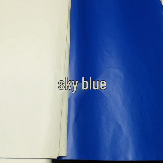 75x50cm Red Single-Sided Waxed Paper for Kindergarten and Handmade Colored Paper Projects