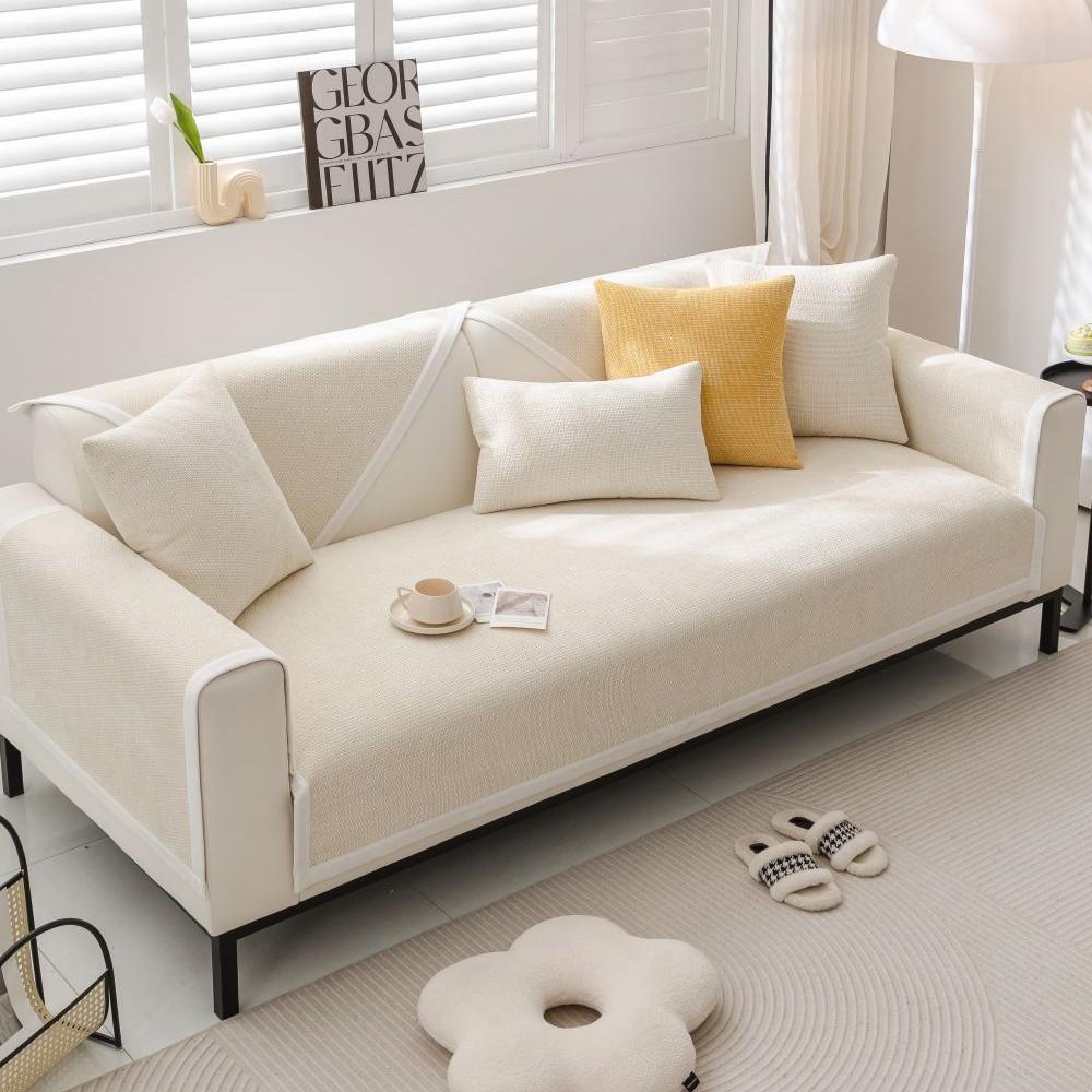Living Room Non-slip Chenille Couch Cover Summer Universal Chenille Sofa Cushion Cover Slipcover Funda Sofa