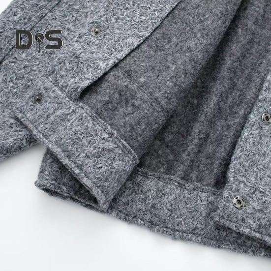 Frauen Herbst Winter Baseball Jacke Stehkragen Langarm Versteckte Tasten Casual Jacke Große Taschen Einfarbig Jacke Mantel