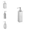 Stainless Steel Soap Dispenser Pump With Hand Press For Bathroom Storage