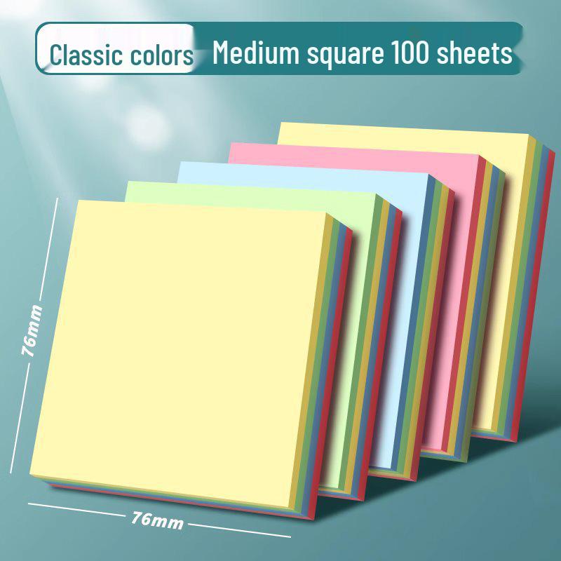 Adhesive Notes for Students and Office Use - Ideal for Elementary and Middle School, Writable Stickers, Labels, and High-Value Strips