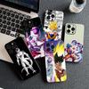 Cover for Samsung Galaxy S20 S22 S21 FE Ultra Plus A07 A17 A15 A16 A25 A57 A37 Phone Case Frieza Super  Dragons Gokus Balls