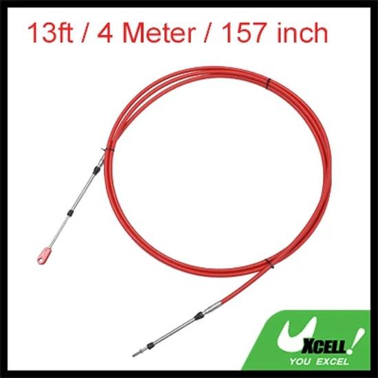 Motoforti 10ft 118 Inch and 13ft 157 Inch Marine Type 3300/33C Throttle Shift Remote Control Box Cable with Clevis for Yamaha