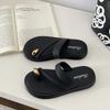 Fashion Women's Summer Platform Flip-flops Non-slip Comfortable Korean Version of Casual Seaside Beach Toe Sandals