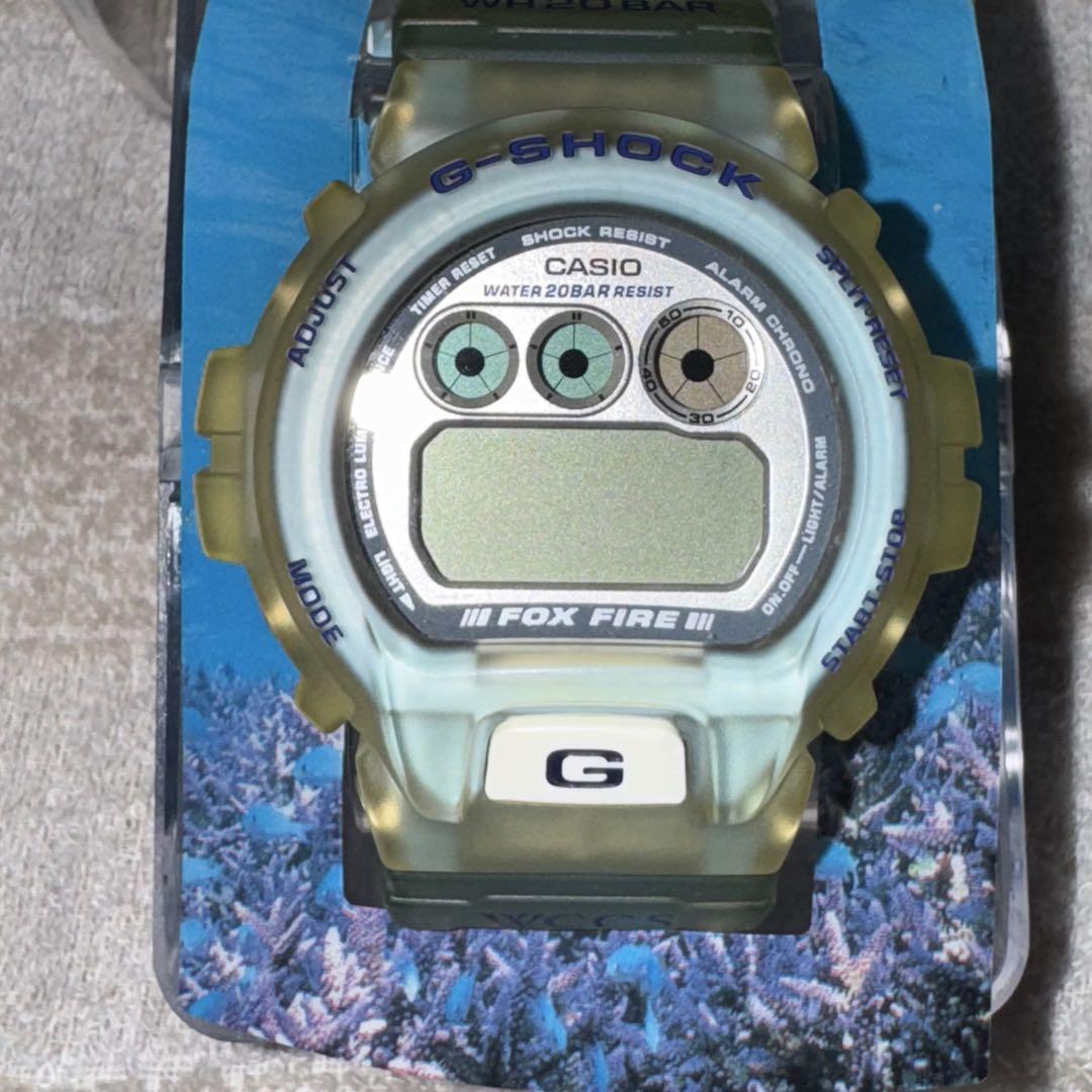 

[Б/У] CASIO G-SHOCK Прозрачно-зеленый 1289-GS