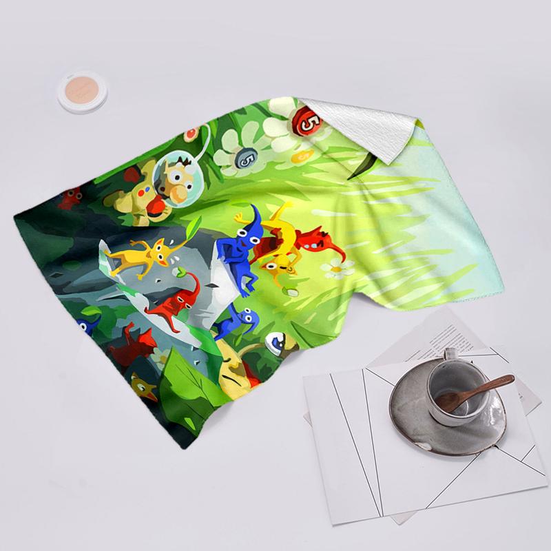 Beach Towel with Pikmin Pattern - Soft,absorbent,machine Washable Lightweight&Modern,swimming,Travel Essentials