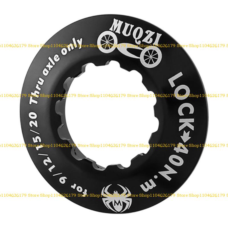 A1A2 9/12/15/20mm Bike Disc Brake Hubs Rotor Lockring Bike Centerlock Lock Lockring Rings Cover Bike Brake Rotor, Disc Center