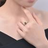 Jade Silver Ring 100%-S925 Women's Jewelry Valentine's Birthday Gift  Fine Jewerly