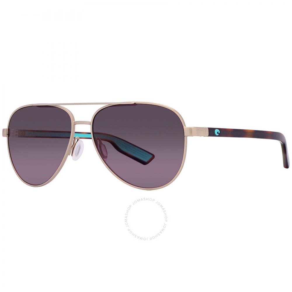Costa Del Mar Peli Rose Gradient Polarized Glass Unisex sunGlasses 6s4002 400226 57