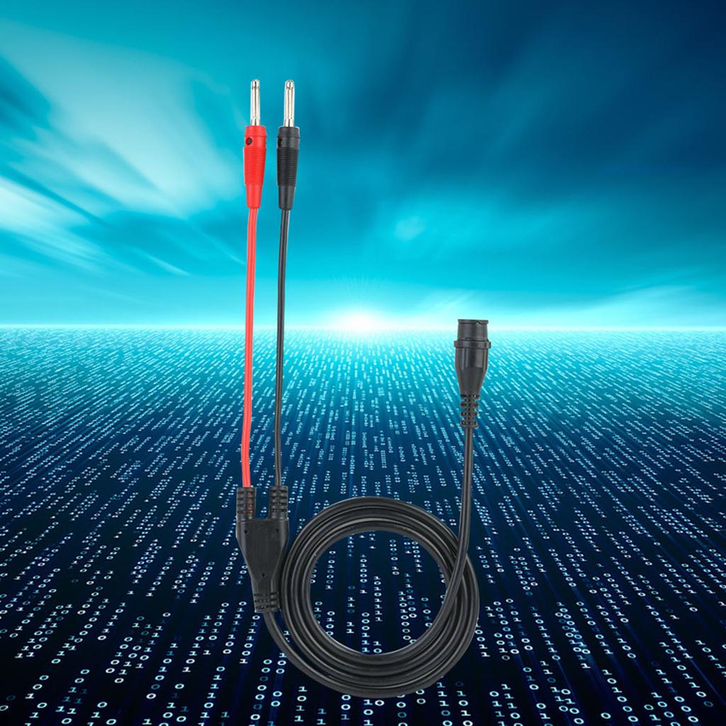 P1203 BNC Male Plug To Banana Plug Coaxial Cable Oscilloscope Test   120cm