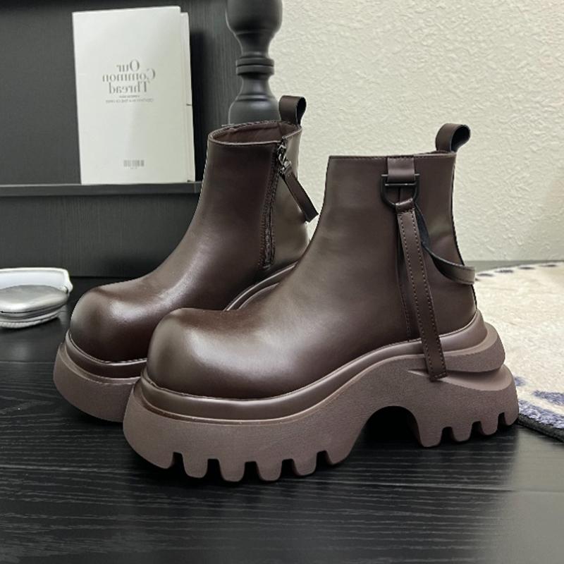 Fashion Ankle Boots for Women Flats Platform Casual Sport Shoes Fashion New Winter Boots 2025 Designer Chelsea Botas De Mujer Zapatos