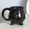 Cauldron Coffee Mug Constellation Tea Cup 350ml Unique Ceramic Mug Halloween Witchy Gifts for Freinds