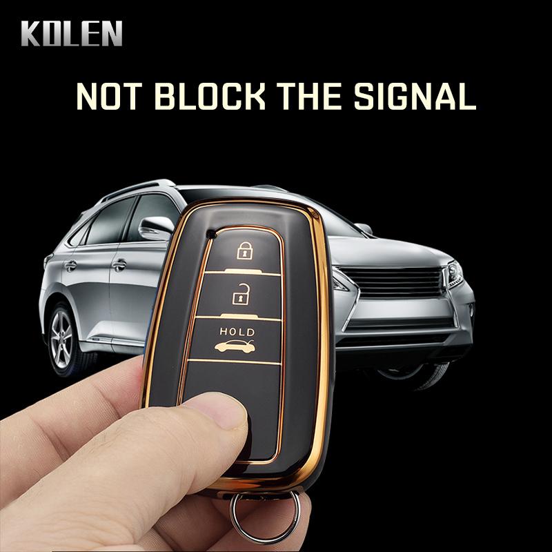 New Tpu Car Remote Key Case Cover Shell For Toyota Corolla Prius Camry Chr C-Hr Rav4 Altis Land Cruiser Prado Protector Keyless