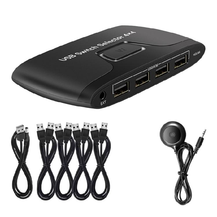 

Multi Computer USB Switcher for Keyboard Mouse Sharing Including 4 Port and Broad OS Compatibility 1