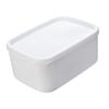 1400ml Food Container with Seal Lid Microwave Safe Leak Proof Rectangular Shaped Food Storage Box