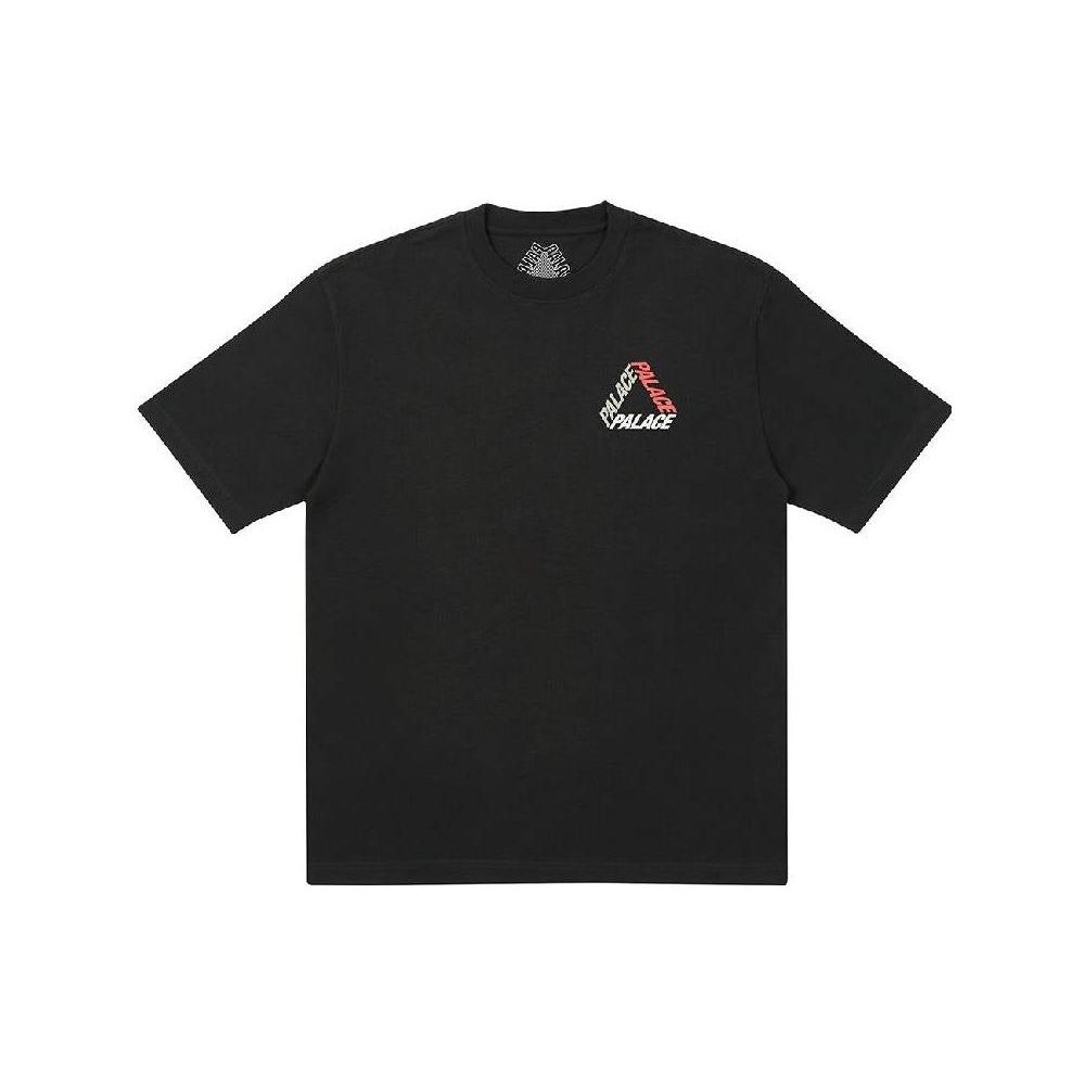 Palace P-3-K-9 Dog Pattern Logo Print Casual Short Sleeve T-Shirt Unisex Tops Black P22TS165