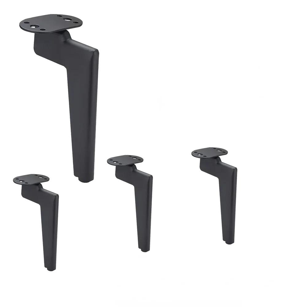 4 PCS 15cm Sofa Accessories Parts Furniture Components Black Golden Furniture Legs Metal Bed Feet table feet furniture legs