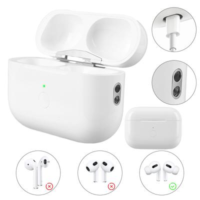 Wireless Charging Case For Airpods Earphone 450mAh with Bluetooth-Compatible Pairing Sync Button for AirPods Pro 2