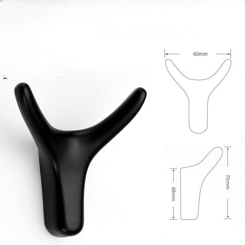Metal Coat Hooks, Ox Horns, Clothes, Bathroom, Wardrobe, Door, Wall Hanging, Wall Hanging, Installation Hooks