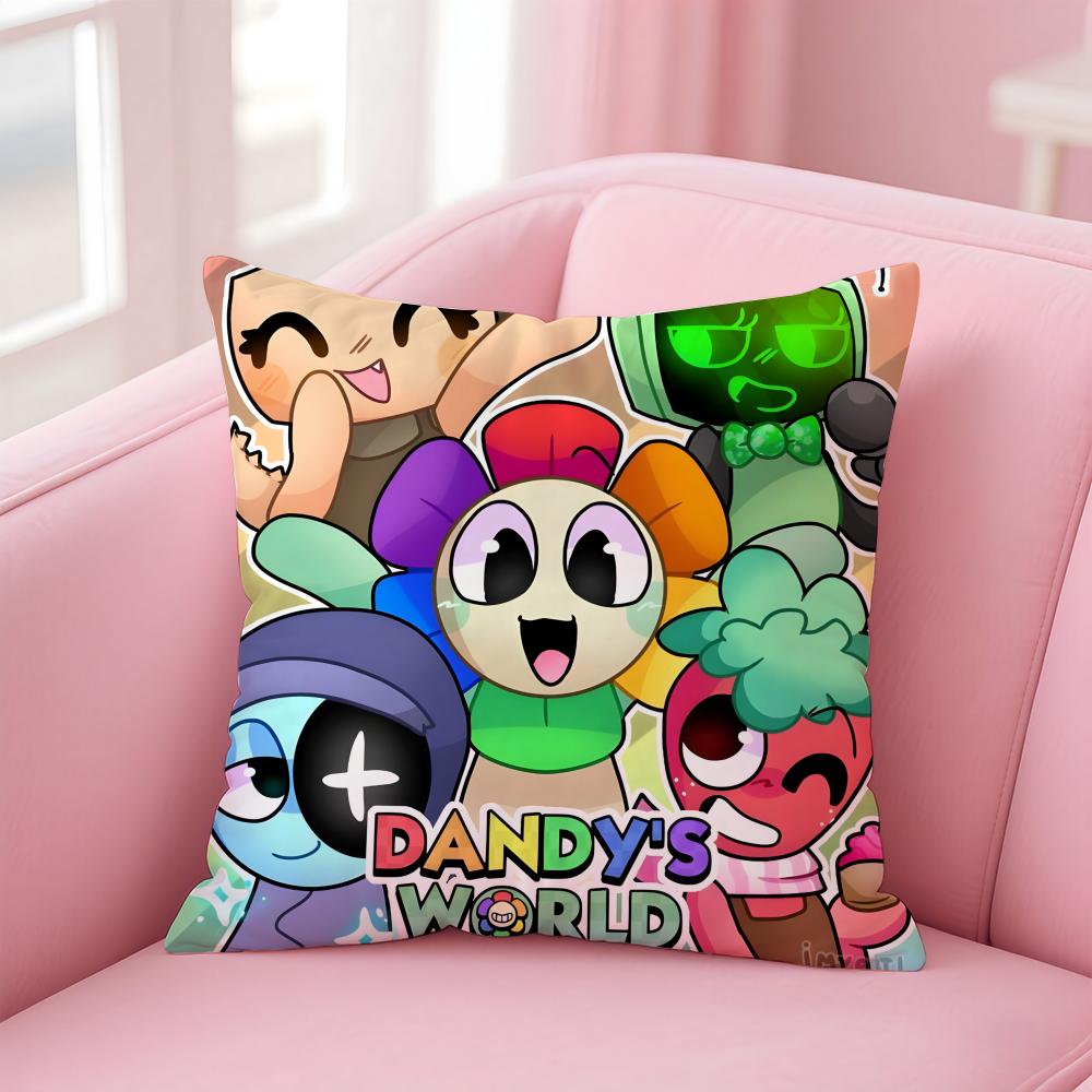 Spiel D-Dandy's W-World Kissenbezug für Zuhause & Auto, Mehrzweck-Kissenbezug - Wendbar, Weich & Langlebig für den täglichen Gebrauch