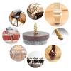 50Pcs Furniture Feet Felt Nail Cabinet Table Sofa Chair Leg Non-Slip Pad Floor Protector(22mm )
