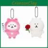 Bear Joke Plush Toy Anime Peripheral Cute Cartoon Keychain Backpack Pendant