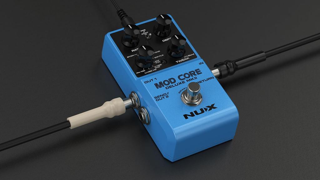 Mod Core Deluxe mkII Pedal Effect Model with Signal Routing Options NU-X &