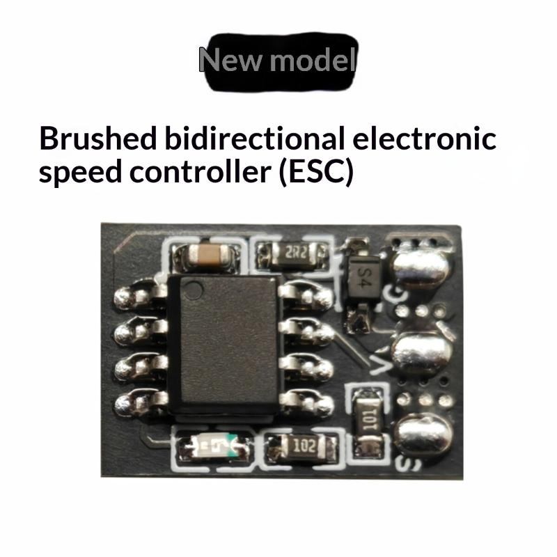 Upgrade 1S Brushed Esc Single-Way Dual-Way Micro Esc Hollow Cup Esc Car Boat Hand Throw Airplane Modification