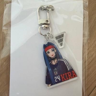 Ado adidas KIRA Acrylic Keychain Japan Soccer National Team Official Theme Song