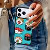 Food Sushi Phone Case For iPhone 17 Air 14 15 13 12 Max Cover For Apple 14 15 16 16e 11 Pro Max Plus Coque