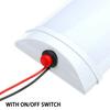 12/24V Auto Innenraum Deckenleuchte LKW Dach 72LED Wohnmobil Anhänger Leselampe