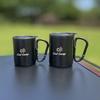 Outdoor Double-Layer Stainless Steel Camping Cup - Insulated Anti-Scald for Coffee, Tea, Wine, with Mountaineering Hook.