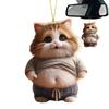 Fat Cat Dog Car Rear View Mirror Decoration Car Hanging Ornament Car Hanging Mirror
