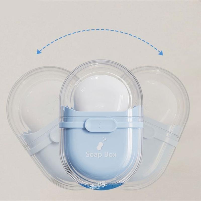 

91AD Портативная мыльница с надежной крышкой для путешествий и использования в спортзале