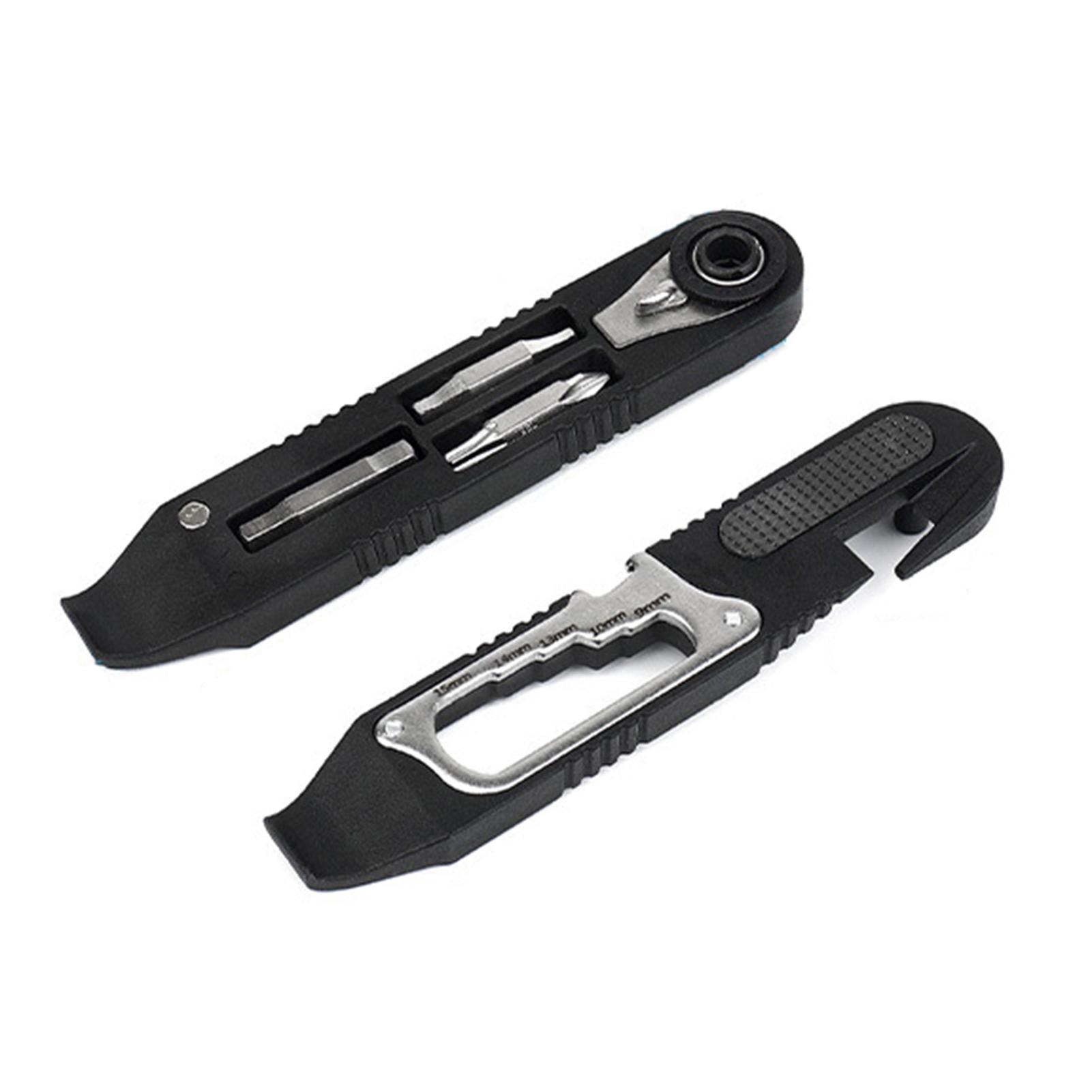 Bike Tire Repair Bike Tools Kit Set For Mountain Road Bike Tire Repair Kit With Ratchet Wrench And Tire Lever Bike Tool Set чёрный