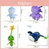 Koleksiyonerler ve Çocuklar İçin PP Pamuk Malzemeli Pikmin 4 Peluş Oyuncak