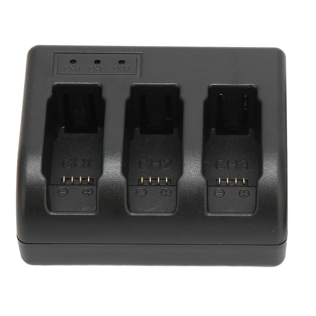 801 Camera Battery Triple Charger Portable 3 Channel USB Charger for AHDBT‑801 Battery